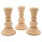 Wooden Candlestick Holders Set Multiple Sizes Available, Unfinished | Woodpeckers